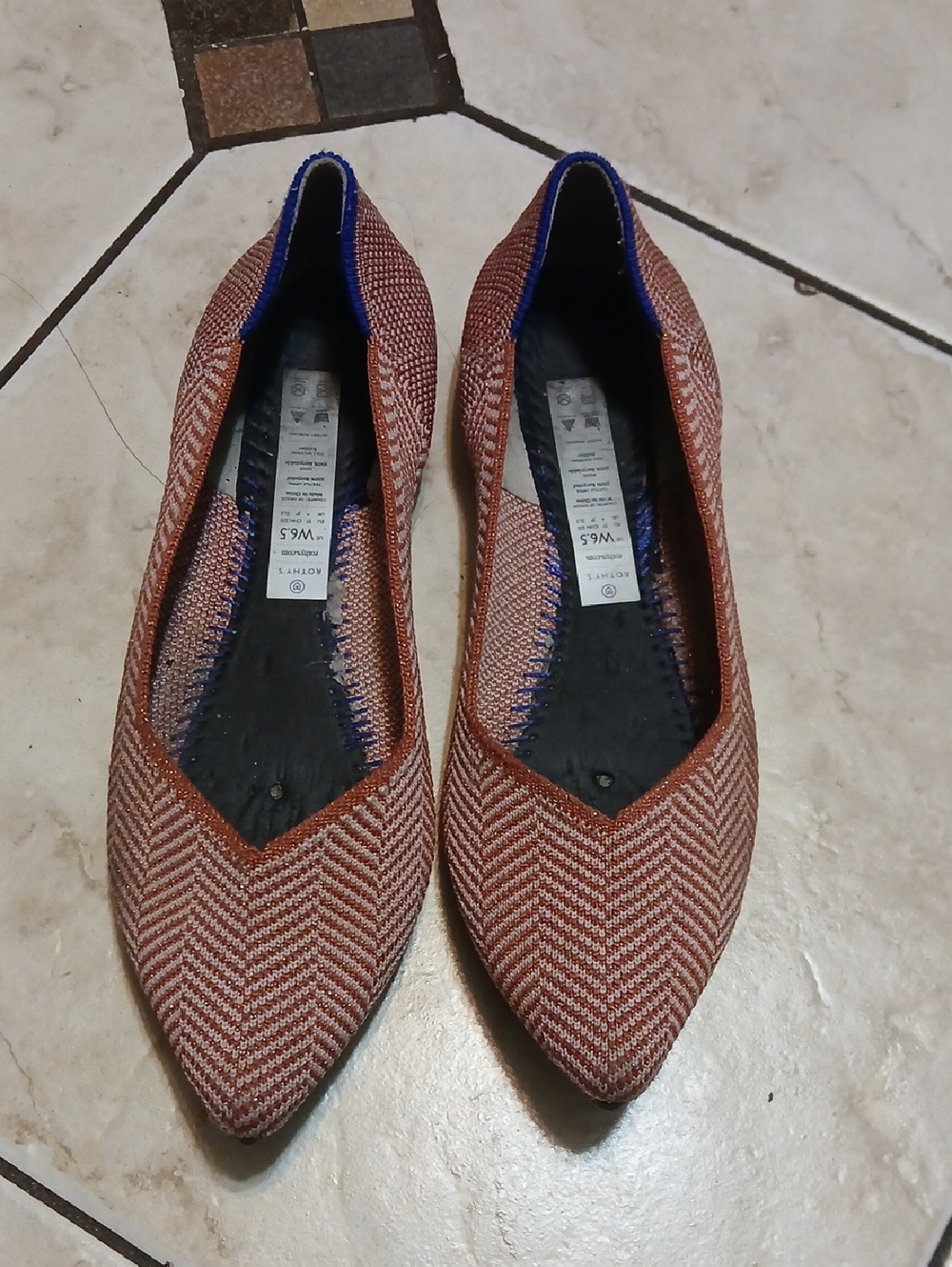 ROTHYS Amer HERRINGBONE Points 6.5